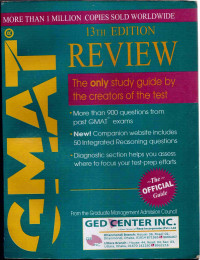 Image of Official guide for GMAT review